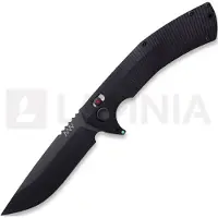 ANV Knives A400 BB - DLC Black Sleipner - G10 foldekniv, sort