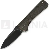 QSP Knife Hawk Black Copper foldekniv
