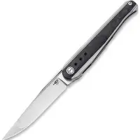 Bestech Spear Phisher - Satin - Black & Blue CF