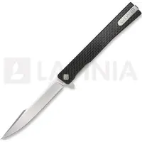 Ocaso Solstice Harpoon Satin foldekniv, Carbon Fibre