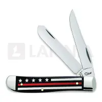 Case Cutlery Red Line Mini Trapper Bone pocket knife