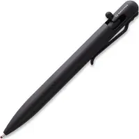 Bastion Bolt Action Pen Titanium, sort