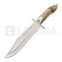 Joker Bowie 25 Hand Carved Stag kniv, Presentation Case