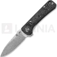QSP Knife Hawk Damascus foldekniv