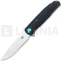 Bestech Ascot - Satin - G10 + CF foldekniv, blå