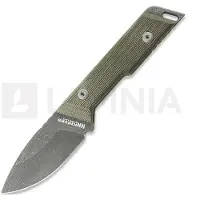 NN Knives Proto Wild Drop Point NC Milled kniv, Green Micarta