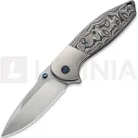 We Knife Nitro OG, Polished BB Ti/Aluminum Foil CF, Satin