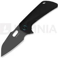 Kizer Cutlery Takahe S35VN foldekniv, Black Titanium, Matte DLC Ultra