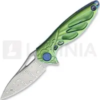 Rike Knife Hummingbird Framelock foldekniv, grøn