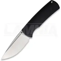 Petrified Fish Beluga - Satin - G10 kniv, sort