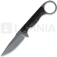 Toor Jank Shank S, Black G-10, Gray Gun-Kote
