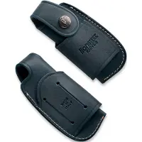 Lionsteel Vertical/Horizontal Leather Sheath, blå