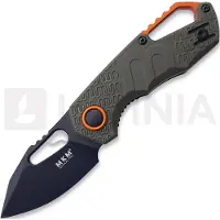 MKM Knives Isonzo Clip Point foldekniv, olivengrønn