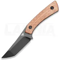 Bestech Step - Blackwash - Micarta kniv, brun