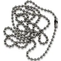 Flytanium Titanium Ball Chain Necklace - Small