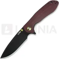 CJRB Scoria Linerlock Micarta foldekniv