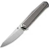 Kansept Knives Integra Framelock Bronze Anodized Ti foldekniv