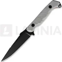Toor Darter S, Light Gray G-10, Black Gun-Kote