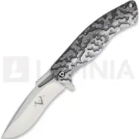 V Nives Atmosphere Framelock foldekniv, silver