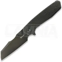 Reate Mantis foldekniv, Patterned Black DLC Ti, Satin DLC