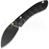 Vosteed Mini Nightshade - Blackwash - Titanium foldekniv, sort
