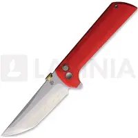 North Mountain Blade Chop 2 Button Lock Red G-10 foldekniv