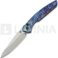 Olamic cutlery Aura Auto foldekniv, Entropic Titanium