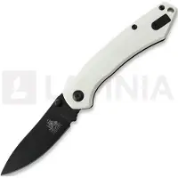 Twisted Assisted Twisted Atlas Slipjoint foldekniv, White G-10, Black PVD