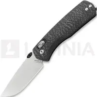 The James Brand The Carter - Carbon Fiber / Stainless / Straight foldekniv