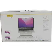 Rain Design mStand360 drejelig stander til MacBook/Pro, stander til bærbar computer, sølv