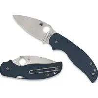 Spyderco Sage 5 Cobalt Blue G10 CPM SPY27 foldekniv