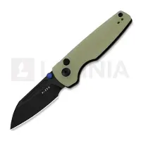 Kizer Cutlery Parakeet Nitro-V foldekniv, Glow In the Dark G-10, Black PVD