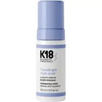 K18 - Triplebright Triple Eclat - Lilla Anti-oxidationsshampoo - Triplebright Purple Shampoo 125ml - For Women