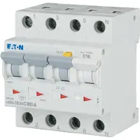 Eaton Kombiafbryder 16A 3P+N C 30mA 4M 6KA (HPFI type A))