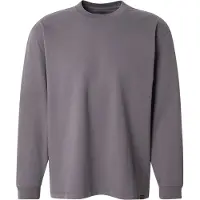 Levi's Bluser & t-shirts 'LS Workwear Tee' basalgrå