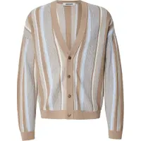 Drykorn Cardigan 'ELDARO' beige / lyseblå / lysebrun / hvid