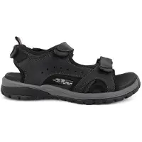 Green Comfort herresandal i nubuck - Sort - Sandaler til herrer