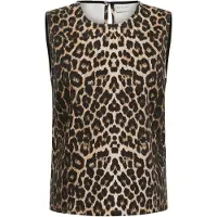 Kaffe Overdel 'KAJessica' beige / sort