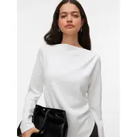 Vero Moda Bluse 'VMMille' hvid