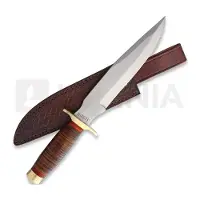 Marbles Stacked Leather Bowie