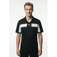 Puma Funktionsskjorte 'TeamClassic' sort / hvid