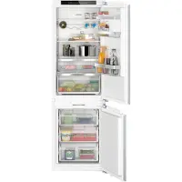 Siemens iQ500 KI86NADD0 - Køleskab/fryser - bund-fryser - til indbygning - niche - bredde: 56 cm - dybde: 55 cm - højde: 177.5 cm - 260 liter - Klasse D