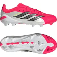 Adidas Predator Elite FG Born For Goals - Rød/Sort/Hvid Børn - Græs (FG), størrelse 33