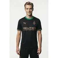 Puma Fodboldtrøje 'Borussia Mönchengladbach 2026/27' grøn / sort