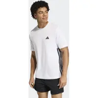 Adidas Workout Essentials Feelready 3 Stripes T-shirt Med Korte ærmer