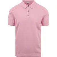 Blue industry Bue Industry strikket pooshirt i yserød yserød måe