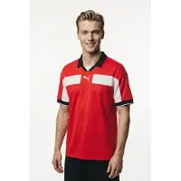 Puma Spilletrøje teamCLASSIC - Rød/Hvid/Sort, størrelse Medium