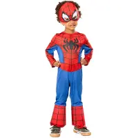 Rubies Udklædning - Marvel Spidey Classic - - 5-6 år (110-116) - Udklædning