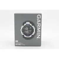 Garmin Instinct 3,50 mm, solcelle, hvid sten med sort rem, WW