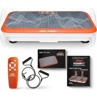 24hShop Vibroshaper Powerfit fitness-vibrationsplade / Vibrationsplade til hjemmetræning